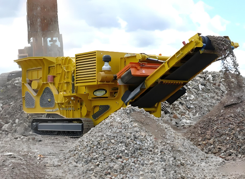 Loji Penghancur Mudah Alih Crawler